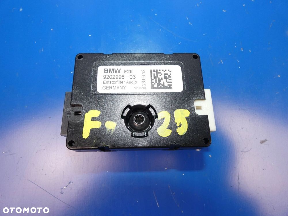 BMW X3 F25 X4 F26 MODUŁ WZMACNIACZ ANTENY RADIA - 1