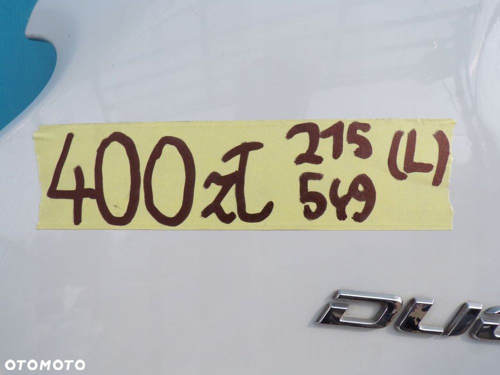DUCATO BOXER JUMPER Lift 14- błotnik przedni LEWY BIAŁY 549 - 3