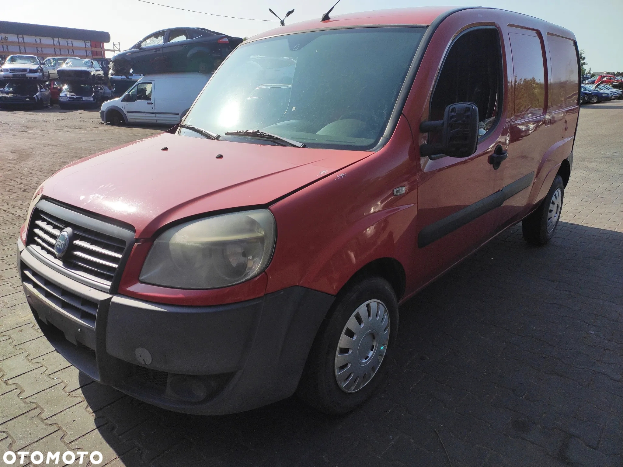 Fiat Doblo Maxi Lift 1.9 JTD 105 KM 233B1000 Skrzynia 55201117 Maska Błotnik Drzwi Zderzak 199 - 3