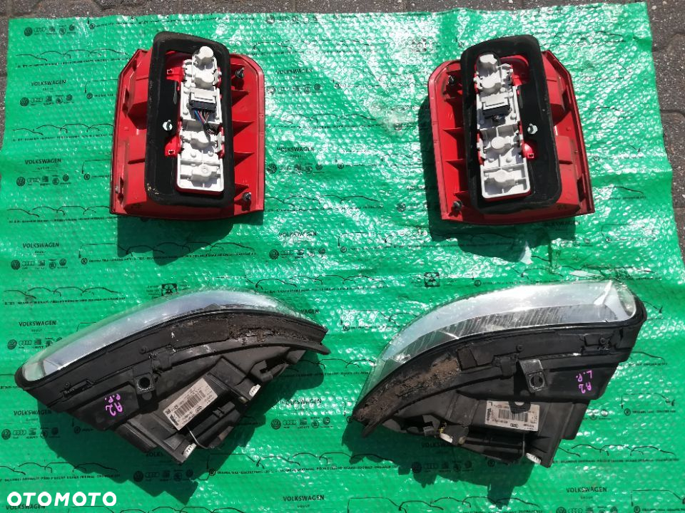 REFLEKTORY, LAMPY PRZÓD TYŁ AUDI A2 - 6