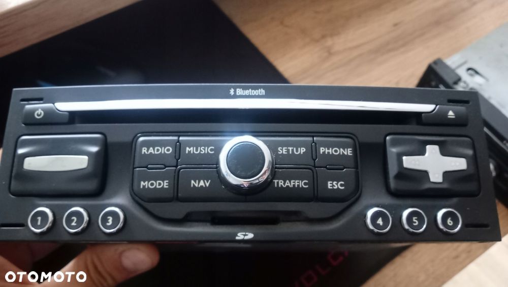 radio nawigacja gps citroen c5 x7 96751717zd - 1