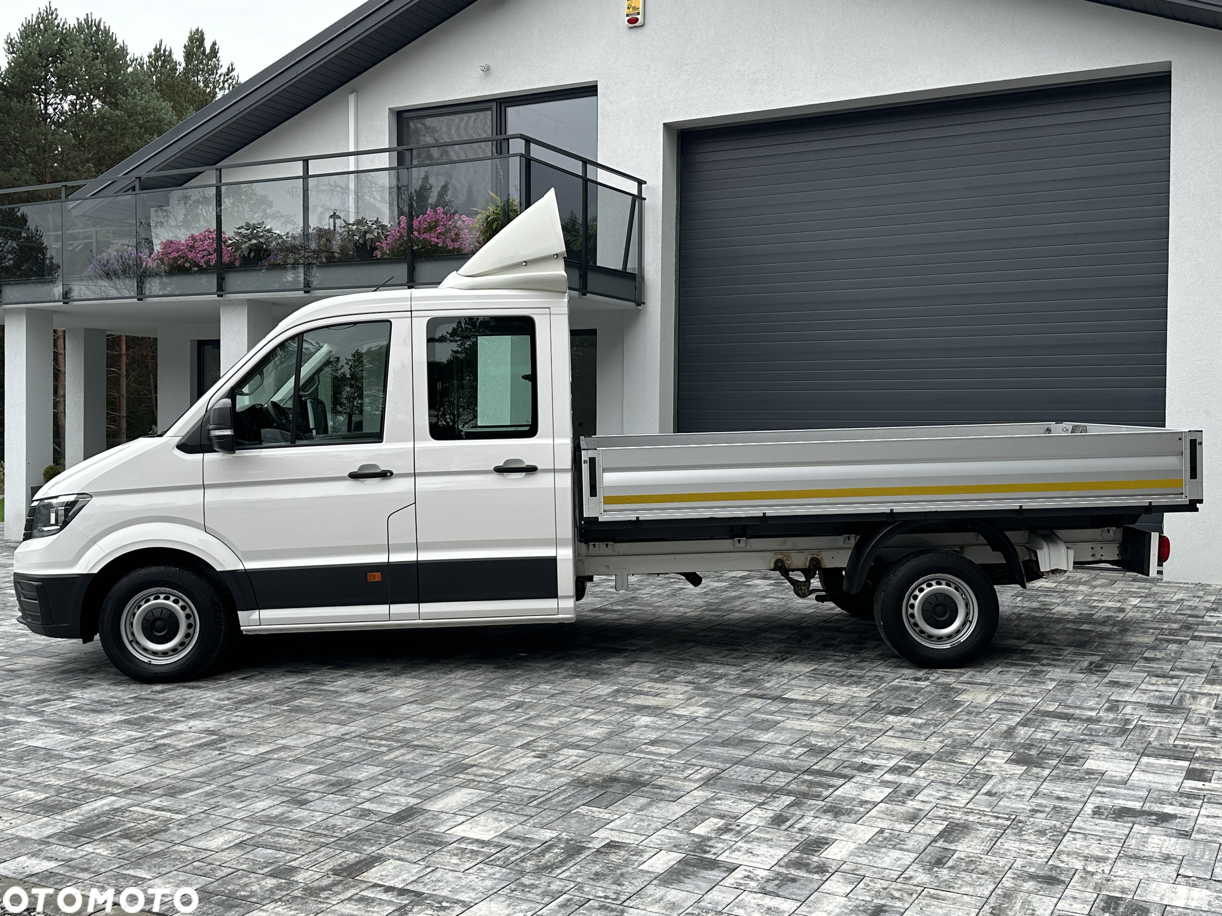 Volkswagen Crafter DOKA 7 osób / Skrzynia 3.5m / Gwarancja producenta do 07.2026 lub 200.000km / Salon PL / Serwisowany tylko w ASO VW / Pełna dokumentacja / 1 właściciel / FV23% - 10