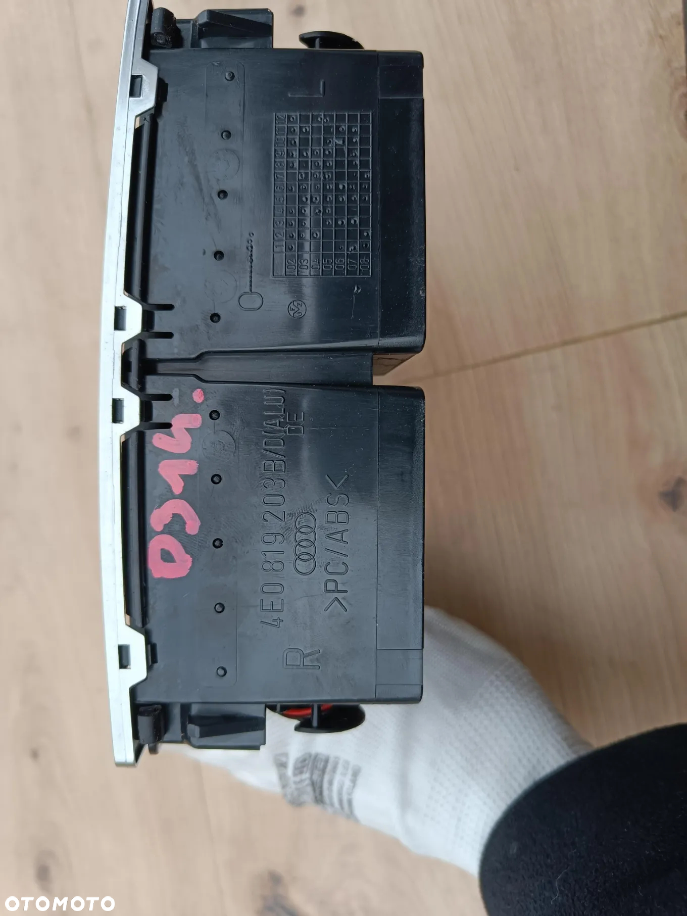 AUDI A8 D3 KRATKI KRATKA NAWIEWU KPL CHROM - 7