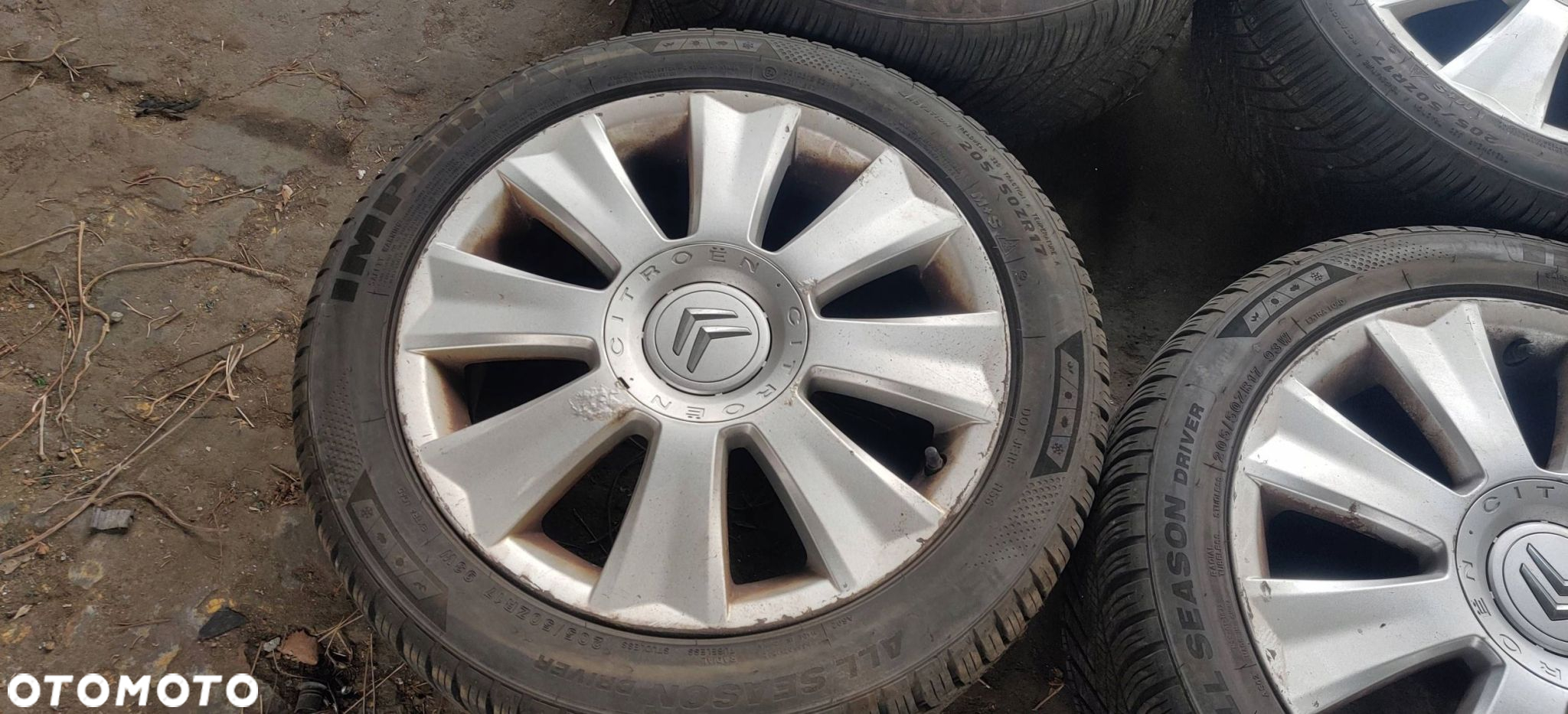 Citroen C4 I 2006 Felgi aluminiowe R17 bez opon - 9