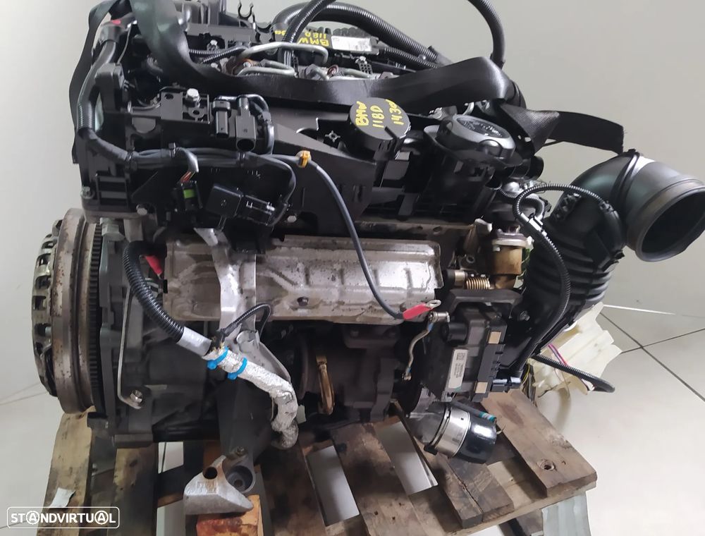 Motor BMW 118D 143cv E87 E90 2008 N47D20C caixa 6 velocidades CBB - 7