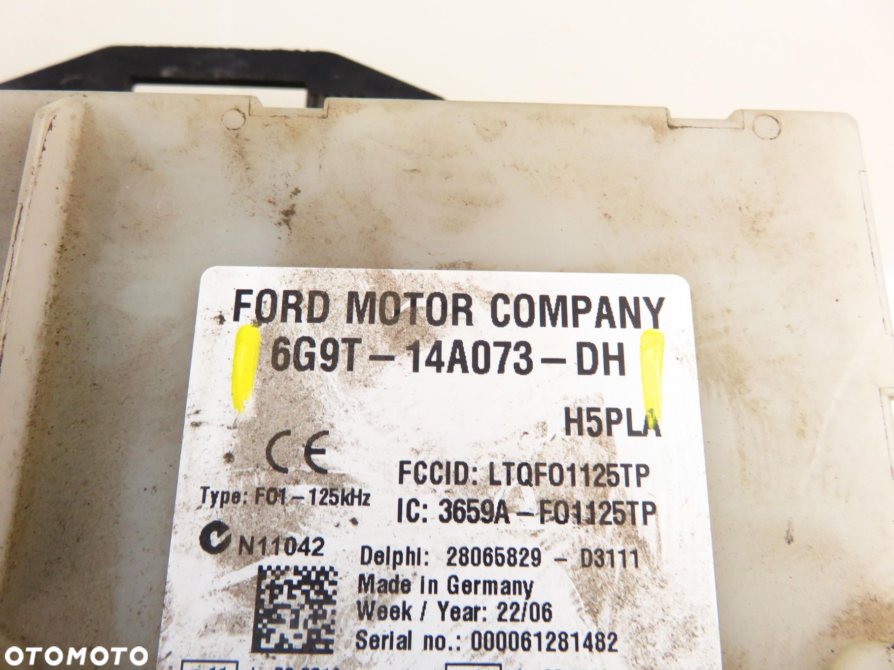 BSI FORD S-MAX I (WA6) 1.8 TDCi - QYWA 6G9T14A073DH - 9