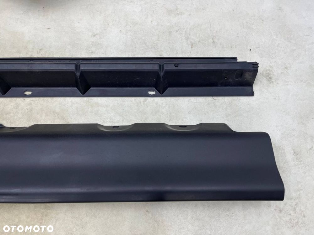 Nakładka progu BMW X5 I E53 99-06r. PRAWA listwa progowa nakładka błotnika ślizg mocowanie KOMPLET - 4