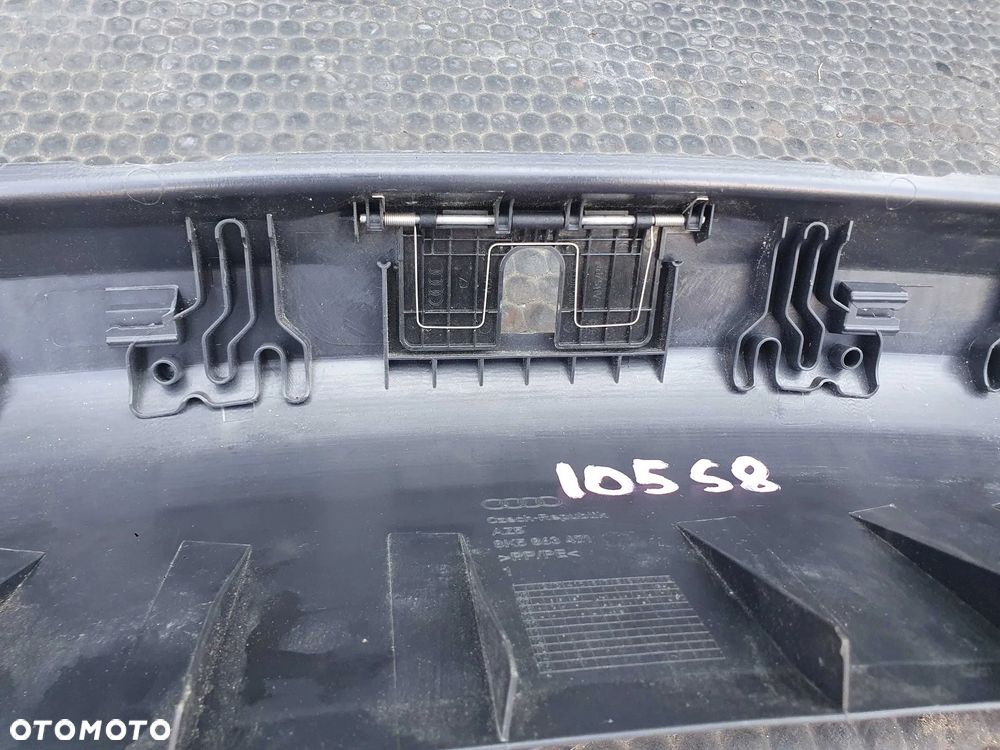 Oslona 8K5863471 8T0863373 Listwa Progu Pasa Tyl Bagaznika Tapicerka Kolo Zapasowe Audi A4 B8 Sedan - 18