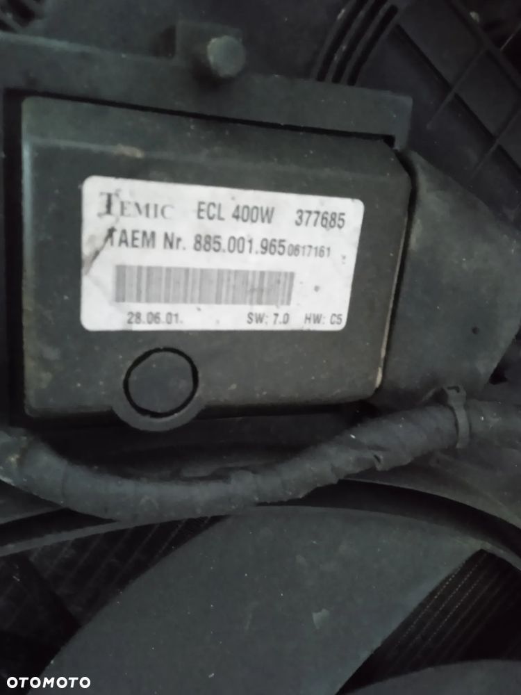 PAS PRZEDNI CHŁODNICE BELKA WENTYLATOR MERCEDES W203 203 - 9