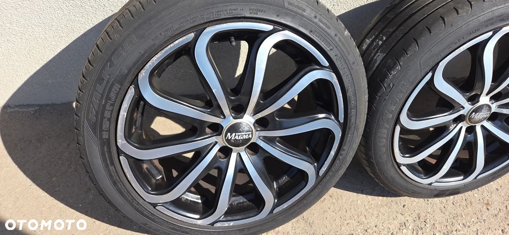 Felgi aluminiowe Magma koła opony lato Audi VW 5X112 17" - 5