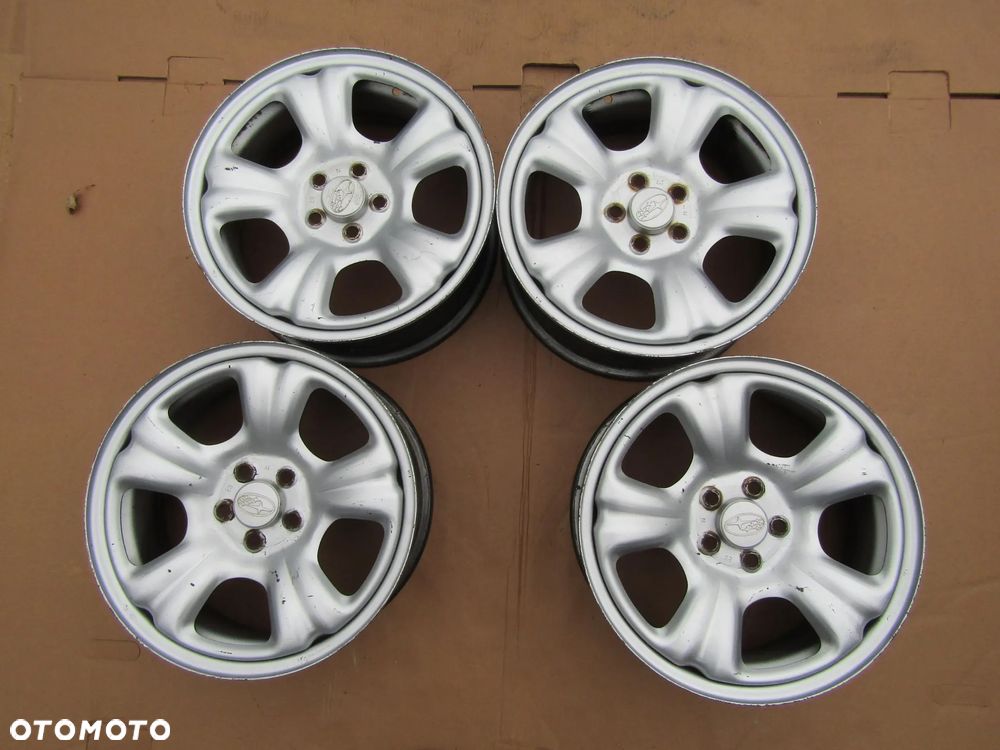 4x Felgi 16 Subaru Legacy Forester Impreza Outback 6,5j 5x100 ET48 + DEKLE - 6