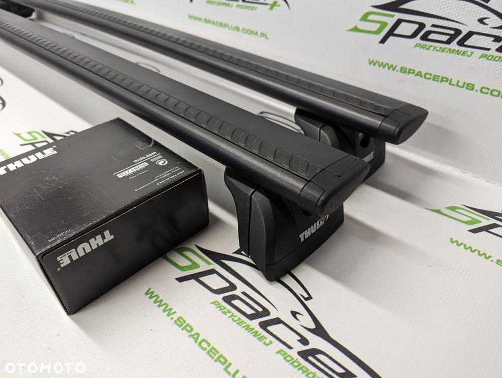 Bagażnik dachowy Thule: belki 969B + Kit 4097 184097 + Stopy 753 - 1