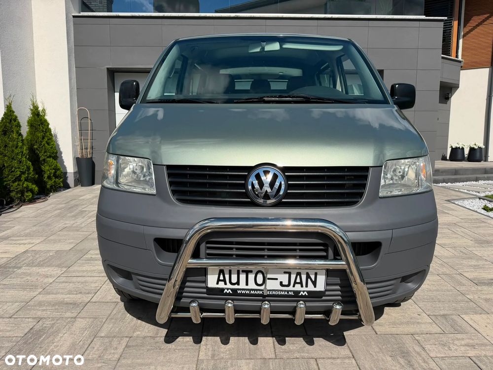Volkswagen TRANSPORTER T5 1.9TDI Klima Elektryka Duża Navi Rury Brygadówka Dubel Kabina Klapa Hak - 3