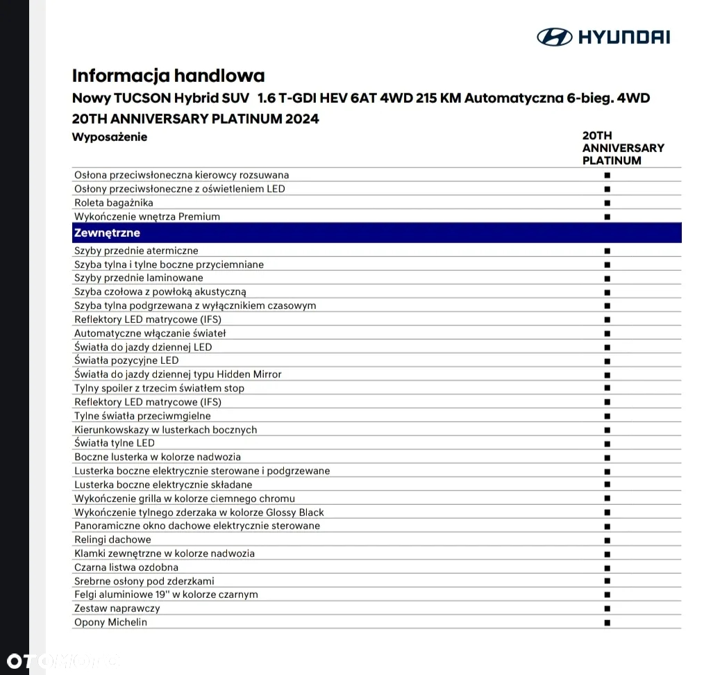 Hyundai Tucson 1.6 T-GDi HEV 20th Anniversary 4WD - 28