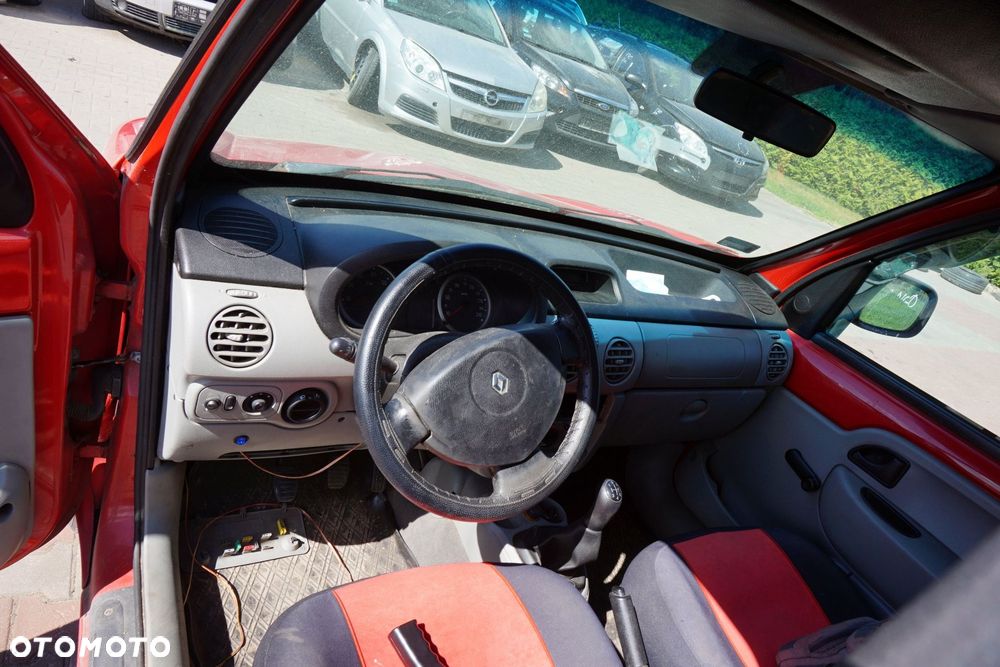 RENAULT KANGOO I PH2 LIFT 2007 OV719 1.5 DCI K9K718 84KM JR5116 CZERWONY na części - 9