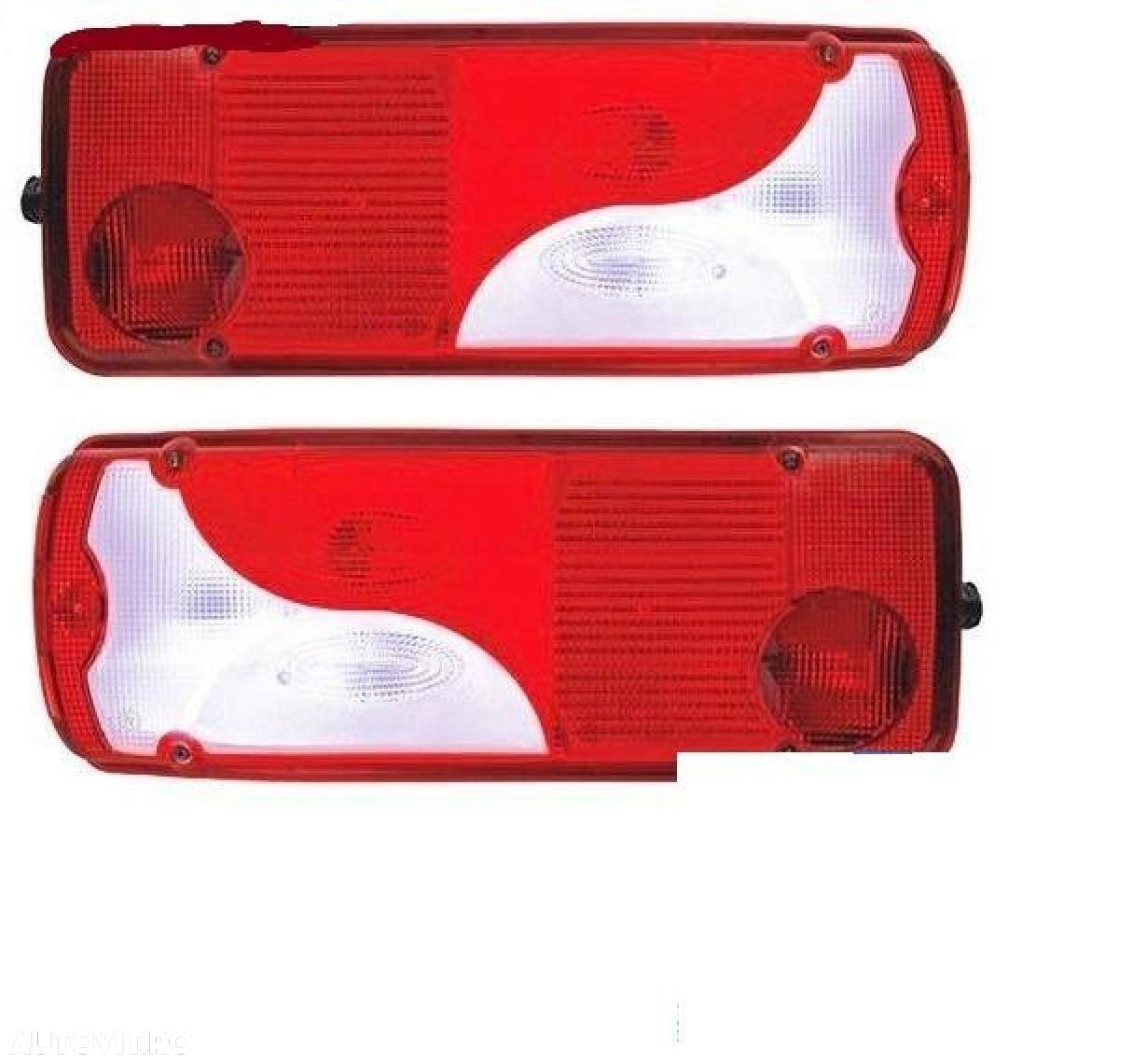 Lampa stop cu led,cu bec iveco,man,mercedes,daf,scania,isuzu,ford - 7