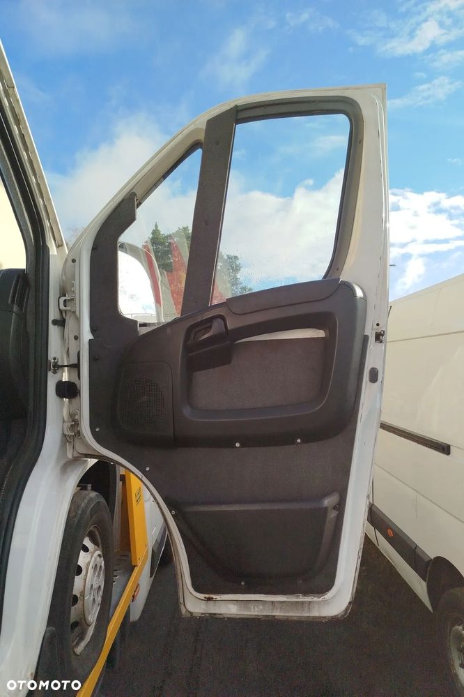drzwi przód prawe opancerzone BANKOWÓZ kompletne do Fiat ducato III 06-22r boxer jumper II 06-22r, komplet -szyby -zamki -klamki -tapicerka i inne z foto -BEZ lusterka - 2