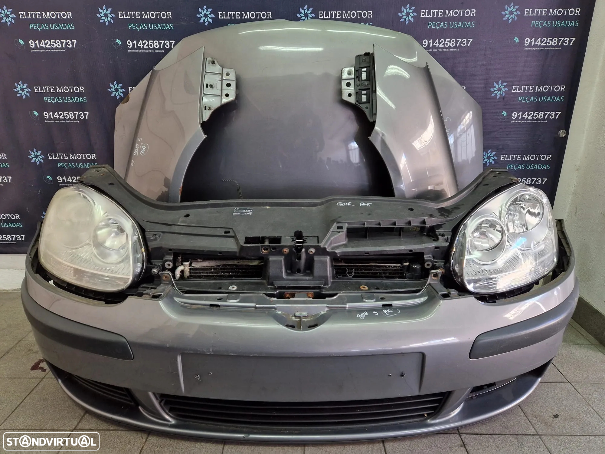 Frente completa usada VW GOLF V 5 1.9 TDI 105CV CAPOT PARACHOQUES OTICAS GUARDALAMAS VOLKSWAGEN - 3