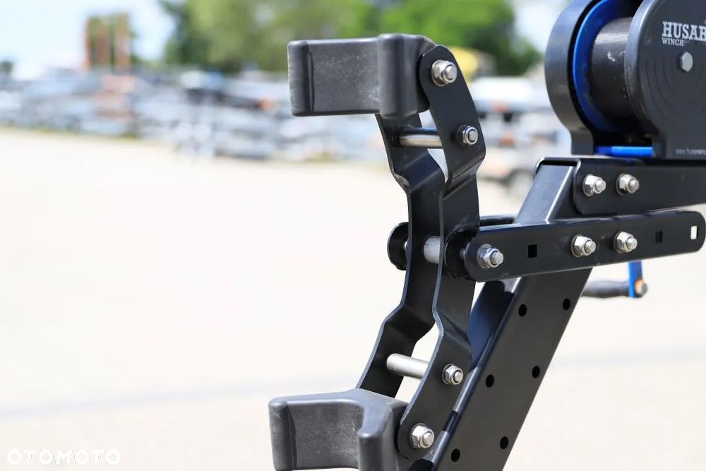 Lorries Przyczepa Podłodziowa PP35-9825 w Kolorze Czarnym Do Łodzi Max 9.8 M DMC 3500 kg Tylne Lampy LED - 19