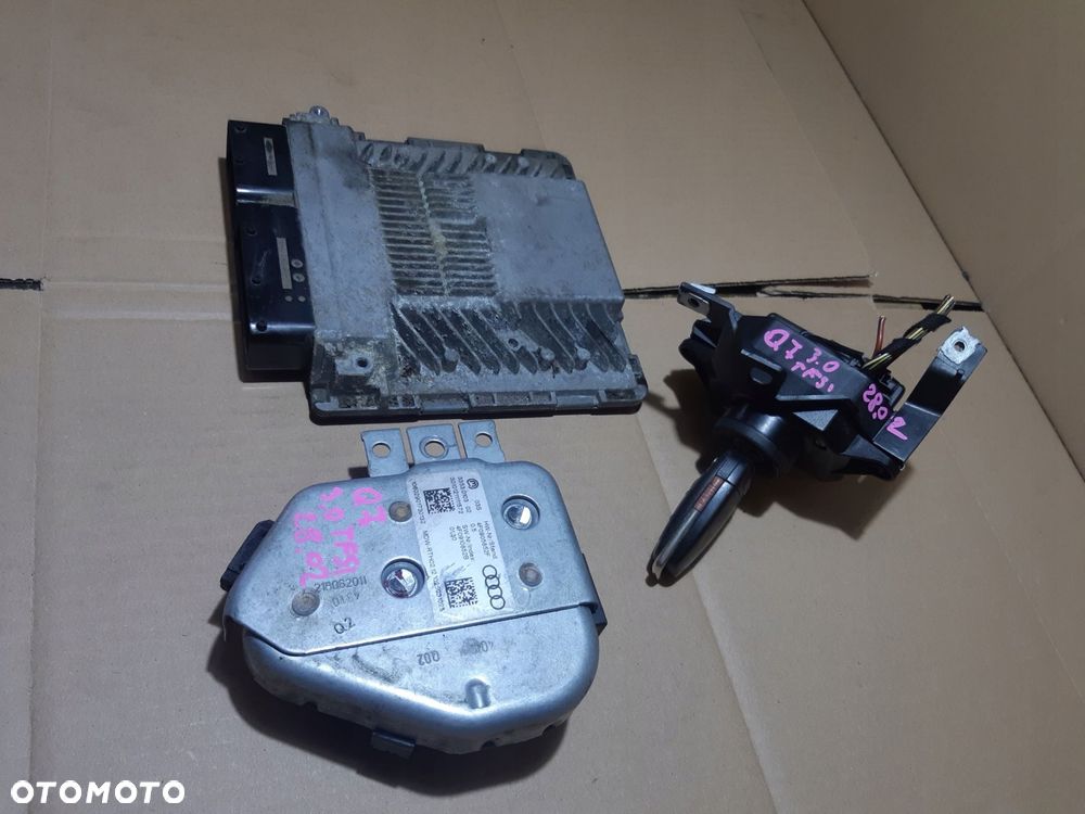 audi q7 4l 3.0 tfsi komputer sterownik silnika moduł ecu 4l0910551a rygiel - 3