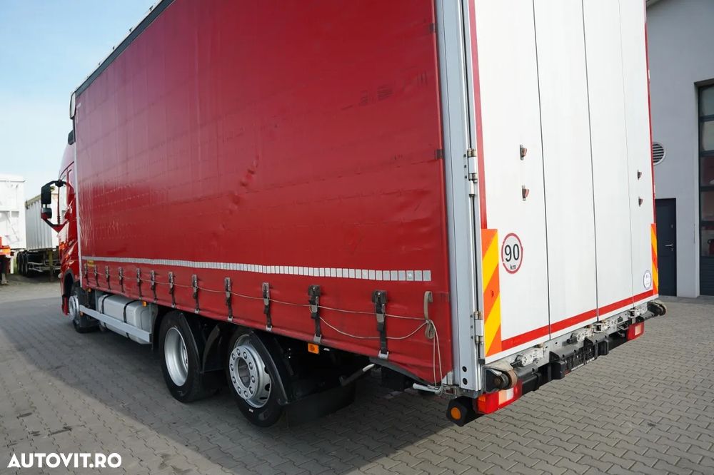Volvo FH 460 / FIRANKA 7,4 M / I-SAVE / I-PARK COOL / OŚ PODNOSZONA / SKRĘTNA /  / PLANDEKA ZBROJONA - 10