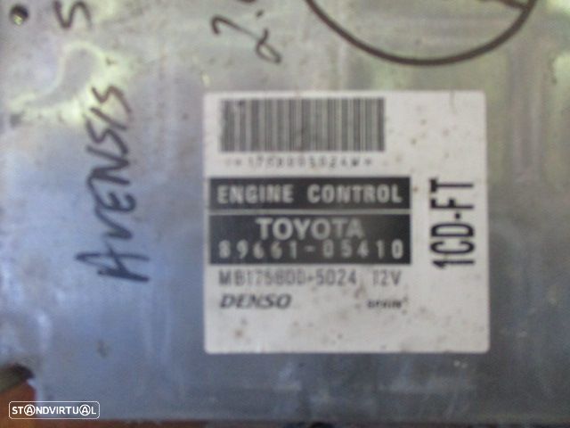 Centralina 8966105410 TOYOTA AVENSIS 1998 2.0D4d DENSO - 2