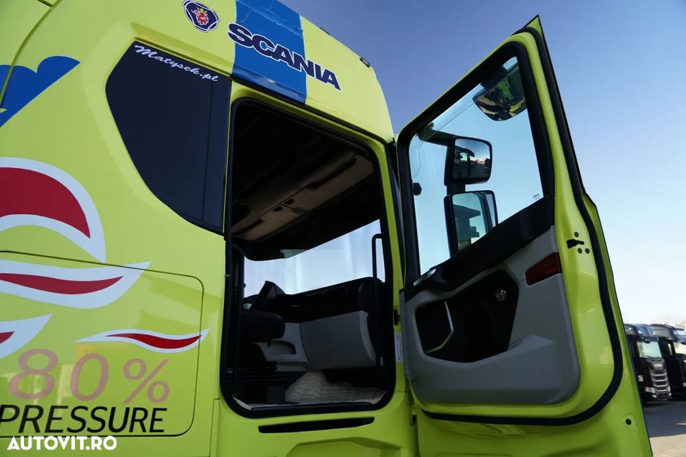 Scania S 520 / V8 / RETARDER / I-PARK COOL / COMPLET AIRMATIC / PIELE / - 37