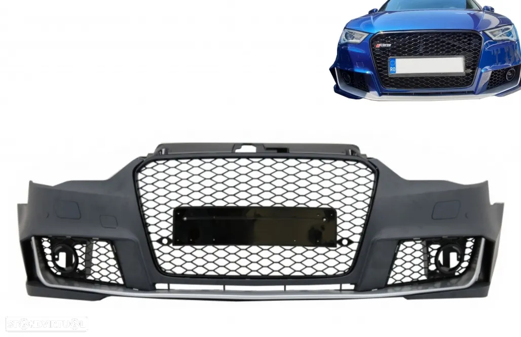 Para-choques Audi A3 8V Sportback (2013 a 2015) Look RS3 - 8