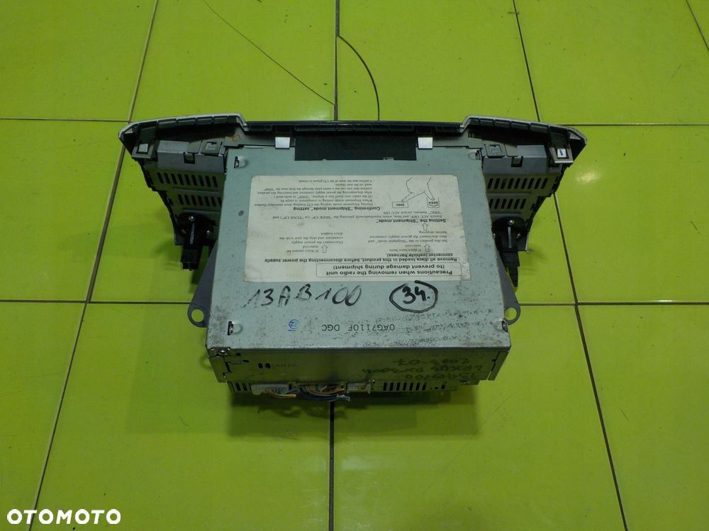 LEXUS RX300 II 3.0 B 04r radio CD 86120-48520 - 13