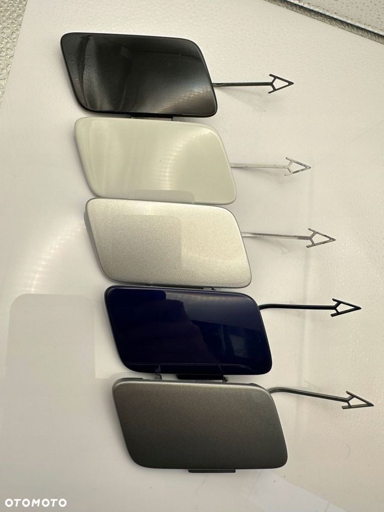 ZAŚLEPKA HAK / HOL PRZÓD A6 C6 S6 ALLROAD FACE-LIFT CZARNY LZ9Y 4F0807441B - 3