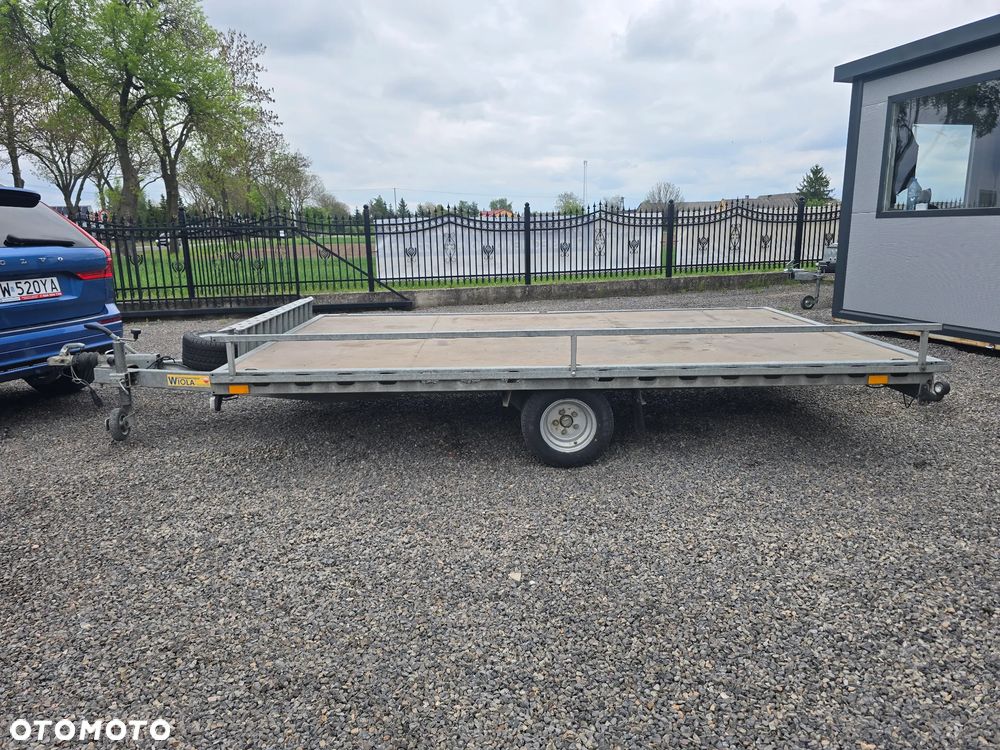 Wiola W1 Platforma DMC 1500kg Najazdy Duża 3.5m x 2.1m - 5