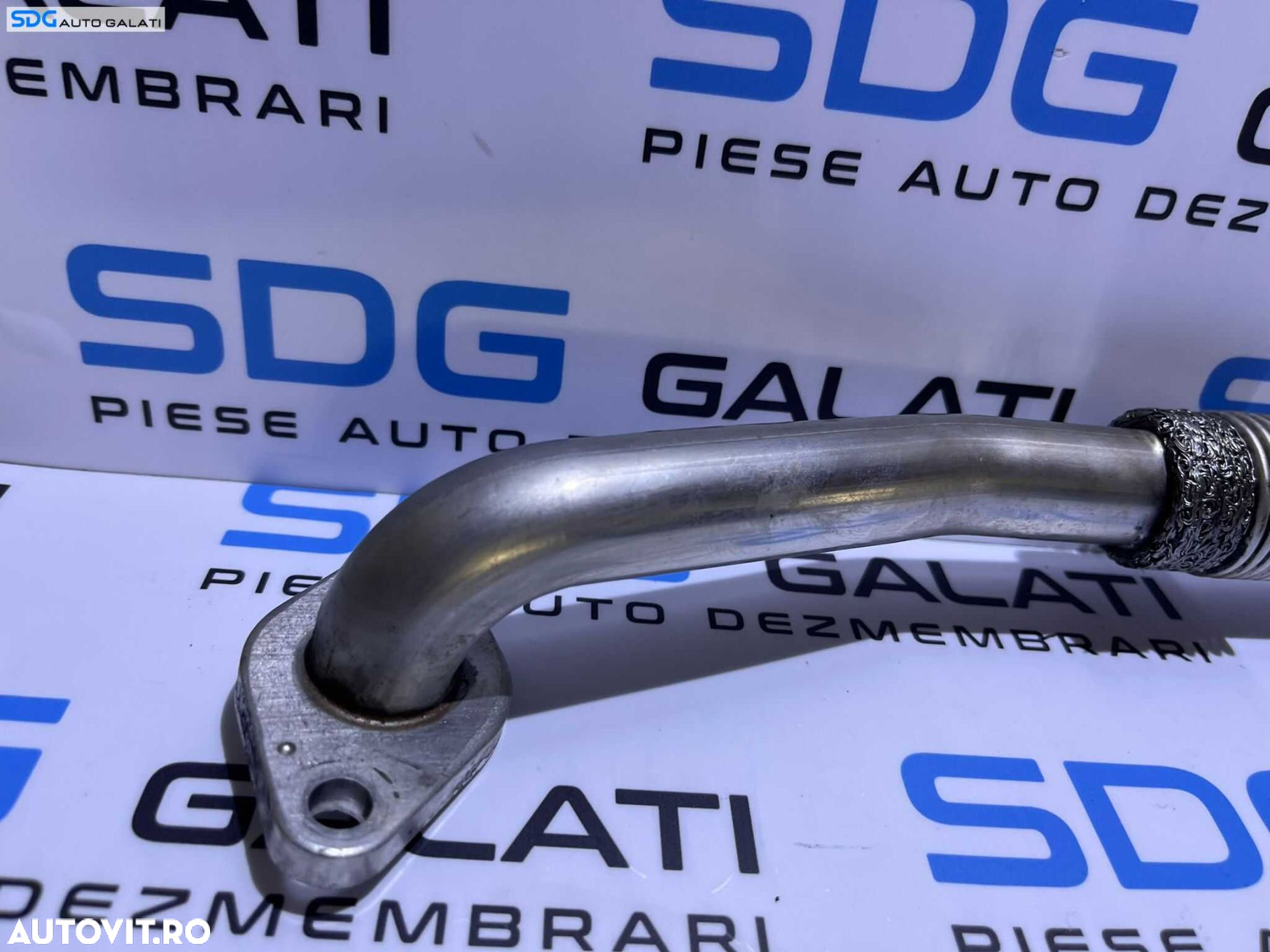 Teava Conducta Racitor Gaze EGR Seat Alhambra 1.9 TDI AUY ASZ BTB BVK 2001 - 2010 Cod 038131521AF [M3439] - 2