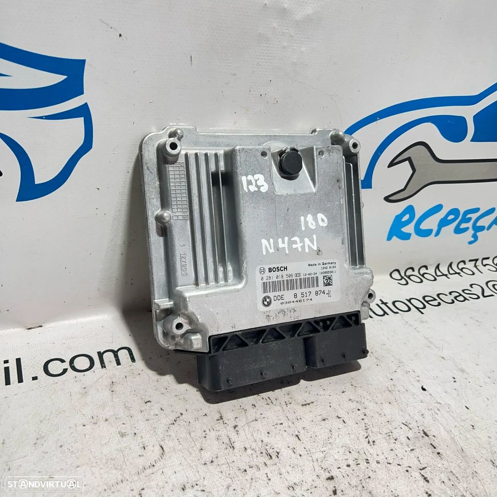 .Centralina Original Motor Bosch BMW 2.0 N47N N47D20C  0 281 018 506 / 8 517 874 - 5