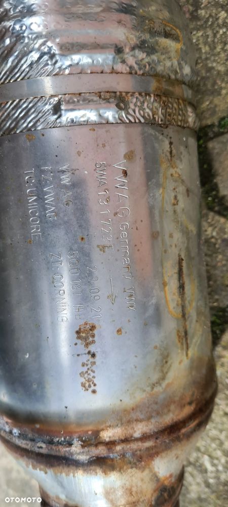 VW SKODA WYDECH KATALIZATOR 5WA131701 5WA253059BN 5WA131701 - 18