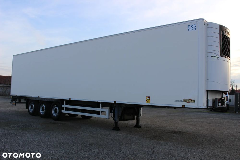Chereau CHŁODNIA /AGREGAT CARRIER /OSIE SAF/ DRUKARKA /IDEALNY STAN / - 3