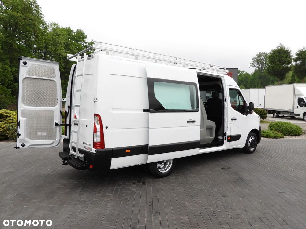 Renault MASTER FURGON BRYGADÓWKA 6 MIEJSC TEMPOMAT LEDY BLIŹNIACZE KOŁA KLIMATYZACJA  165KM - 4