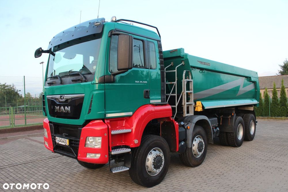MAN TGS 35.500 8x6 WYWROTKA KIPPER Z NIEMIEC - 1