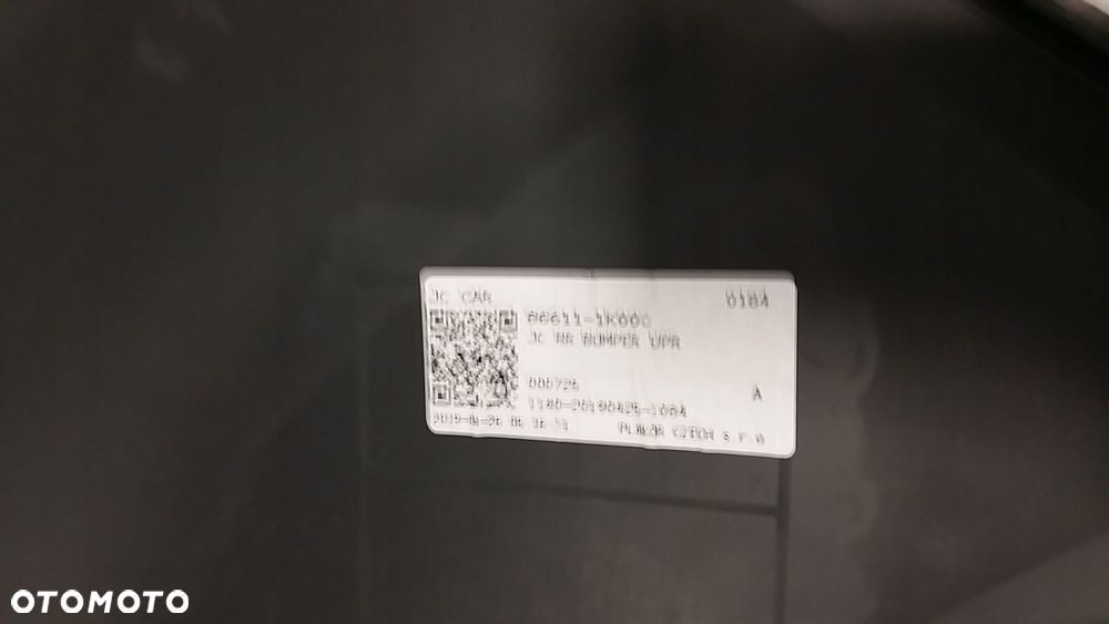 HYUNDAI IX20 NOWY ORYGINALNY ZDERZAK TYLNY TYŁ PDC OEM 9544 - 5