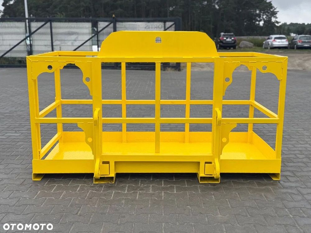 Kosz wysokościowy narzędziowy roboczy ładowarki teleskopowej kołowej JCB Manitou Merlo Class Case - 6