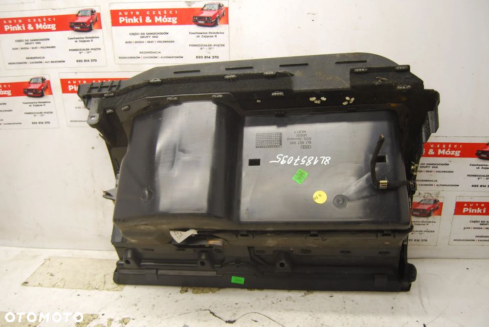 SCHOWEK PASAŻERA AUDI A3 8L LIFT JASNY/ SZARY/ CZARNY 8L1857095 - 12