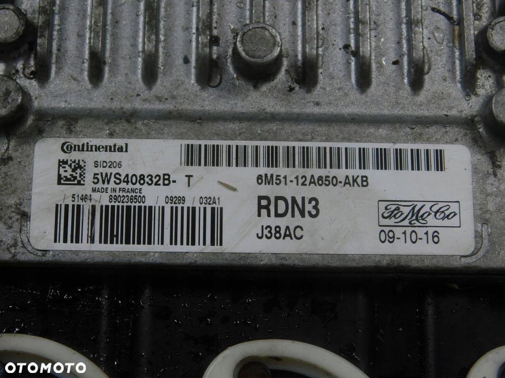 6M51-12A650-Akb Sterownik Silnika Ecu Ford Focus Mk2 2.0 Tdci - 2