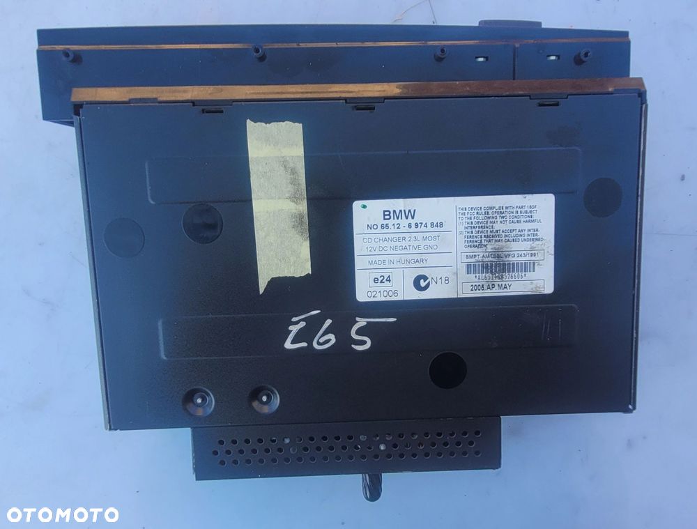 ZMIENIARKA PŁYT CD BMW E65 E66 6974848 - 3