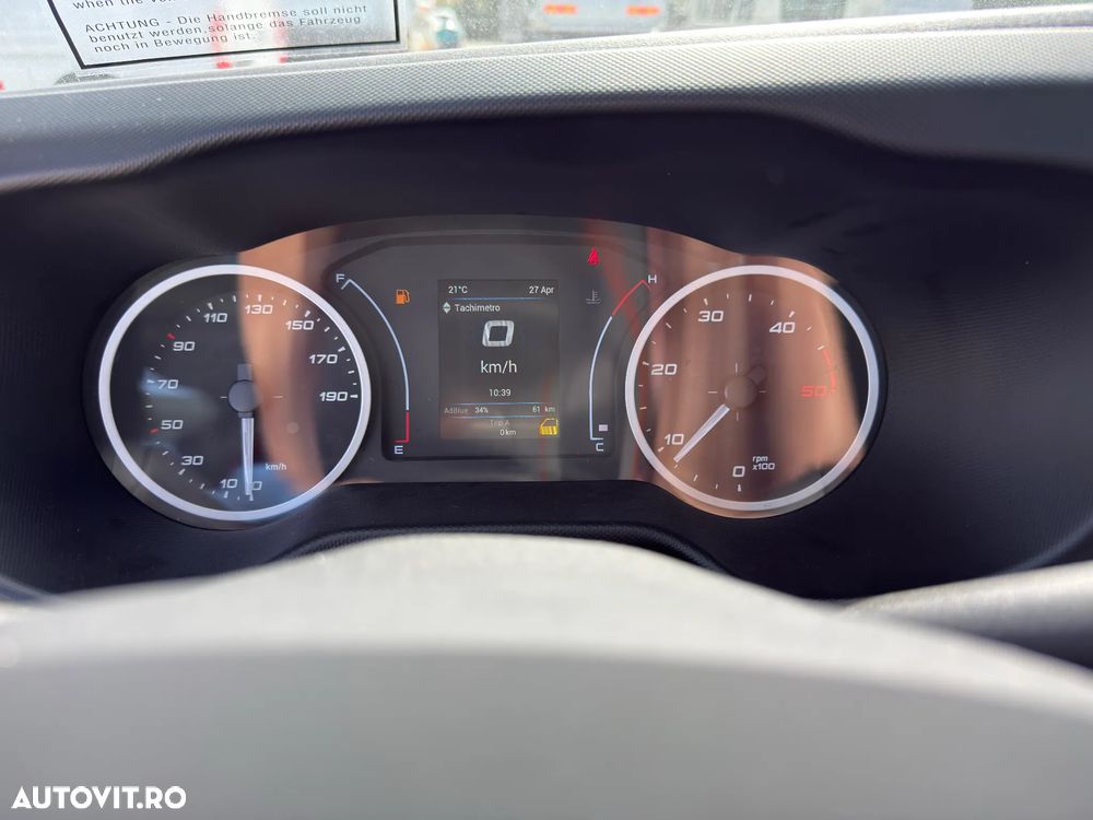 Iveco DAILY 70C16H3.0 ampatament 4750 - 7