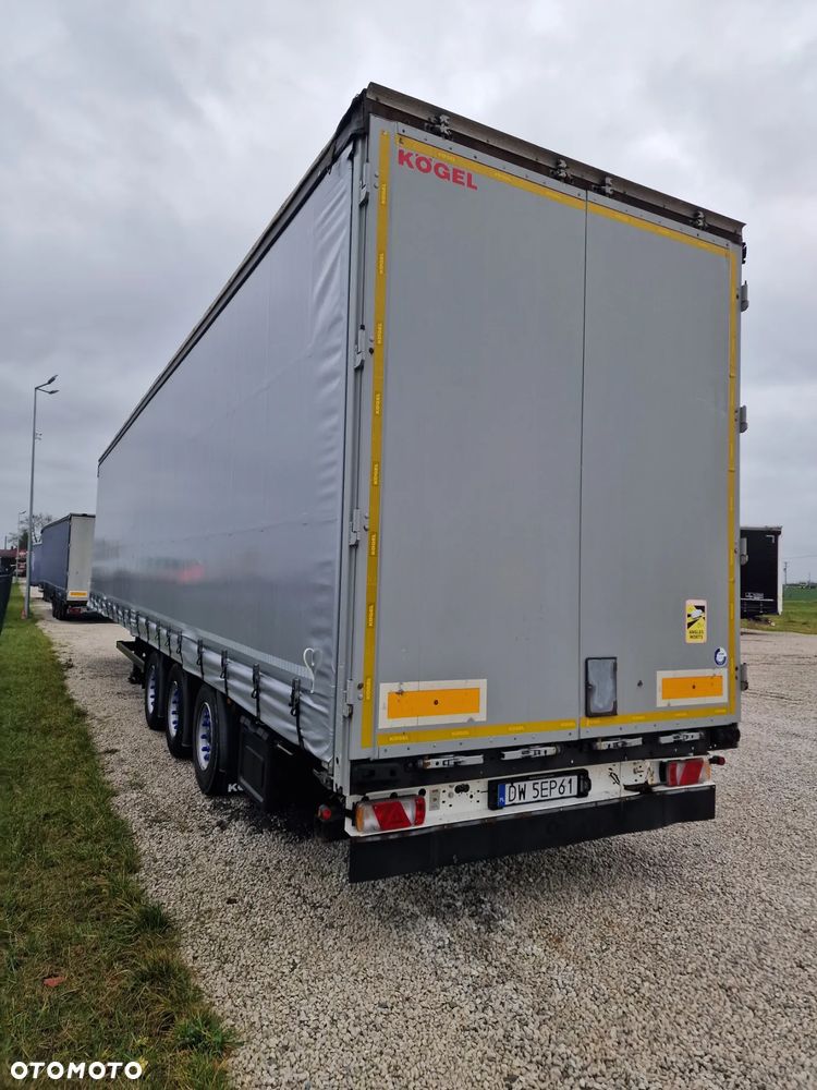 Kögel MEGA - BPW - OŚ PODNOSZONA - NOWE PLANDEKI - 3