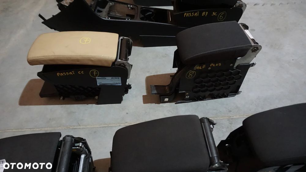 x32szt VW AUDI SEAT SKODA PORSCHE TUNEL ŚRODKOWY PODŁOKIETNIK - 19