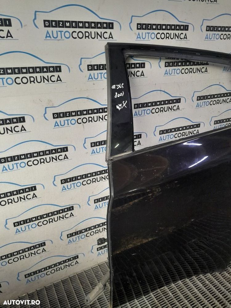 Usa Stanga Spate BMW X6 E71 2007 - 2015 SUV 4 Usi NEGRU (1008) ZGÂRIATA - 2