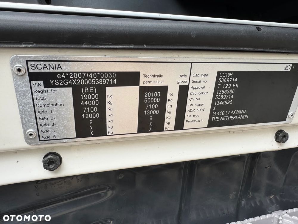 Scania G 410/Euro 6/Bez Egr/serwis Scania/ - 28
