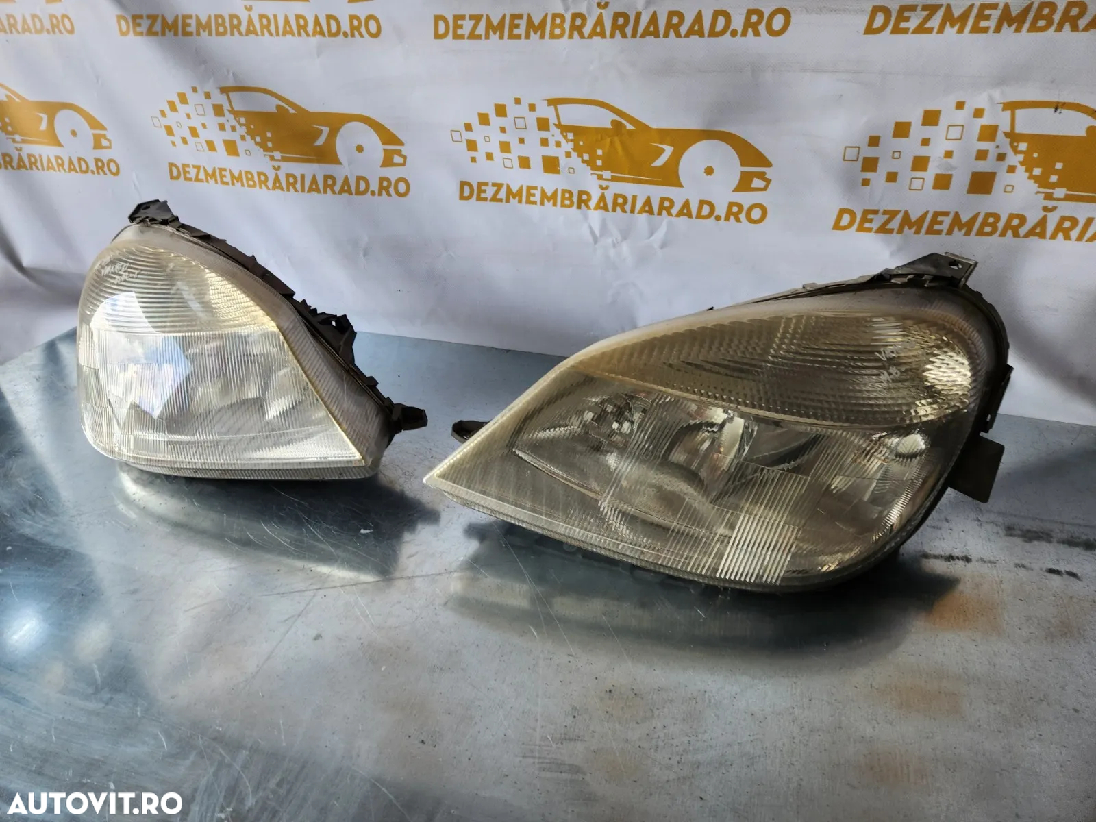 Faruri Far Stanga Dreapta Mercedes Vaneo An 2001-2002-2003-2004-2005 Originale Volan Stanga - Dezme - 3