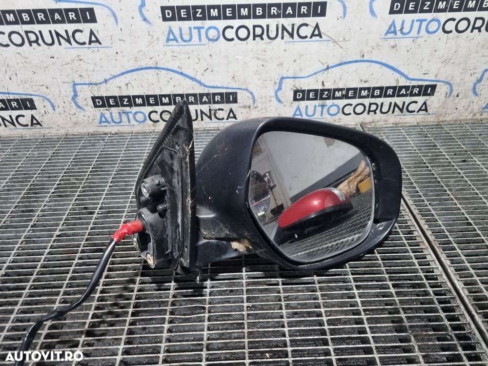 Oglinda dreapta Mitsubishi Outlander Facelift 2009 - 2012 4 Usi Rosu 16j (1314) ... - 2
