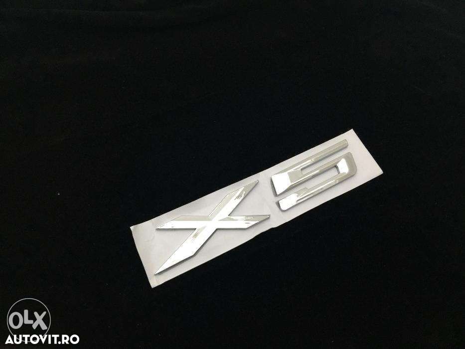 Emblema BMW X5 ABS spate - 1